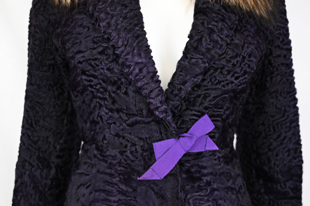 Prada FW 2000 Karakul Lamb Fur Ensemble