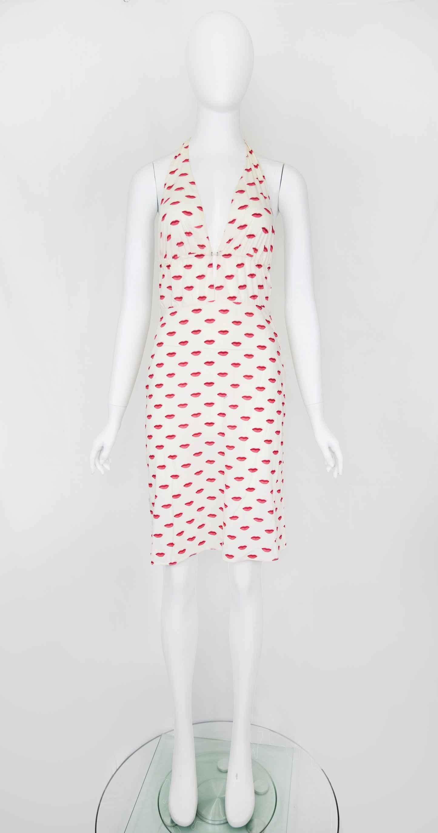 Prada SS 2000 Kiss Print Dress