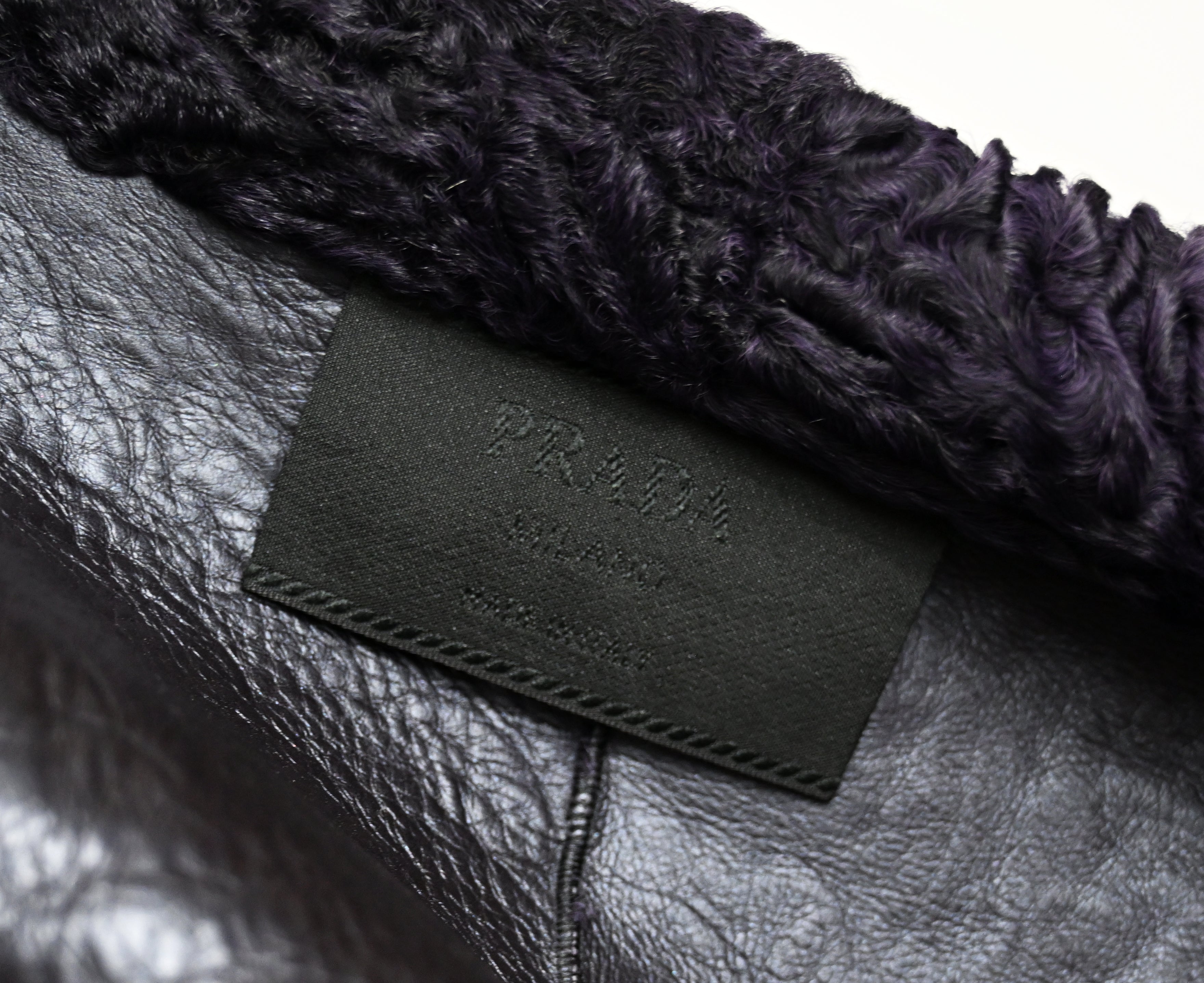 Prada FW 2000 Karakul Lamb Fur Ensemble