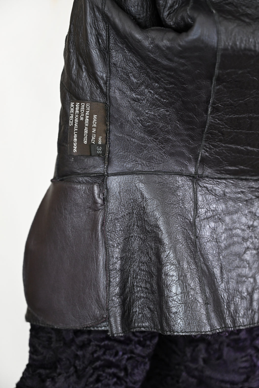 Prada FW 2000 Karakul Lamb Fur Ensemble