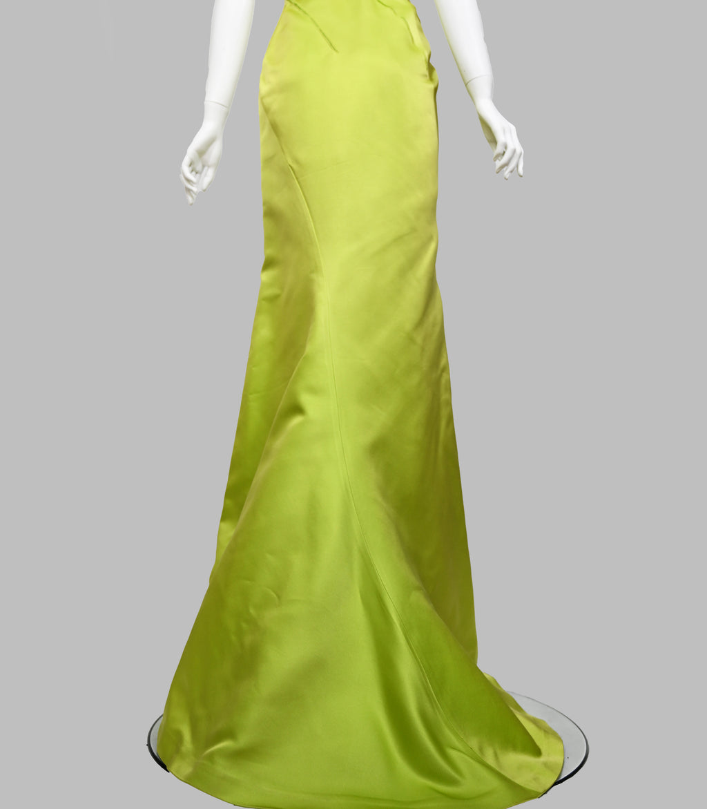 Nina Ricci by Olivier Theyskens 2007 Silk Gown