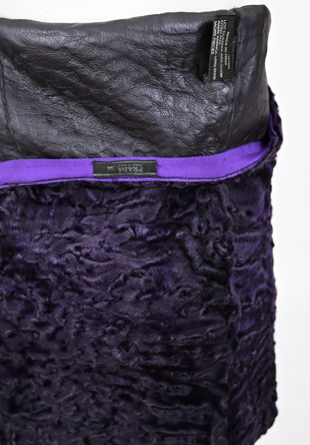 Prada FW 2000 Karakul Lamb Fur Ensemble