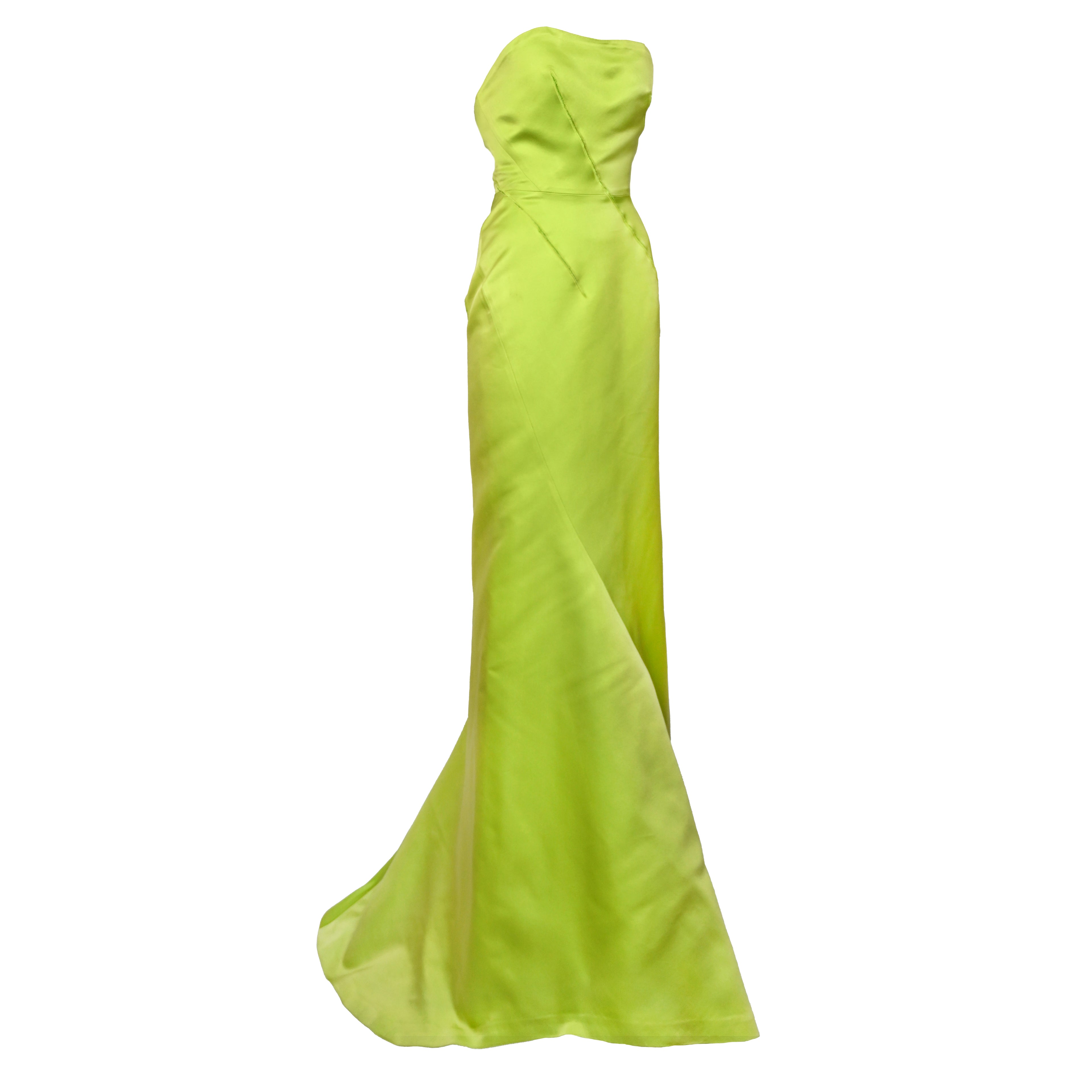 Nina Ricci by Olivier Theyskens 2007 Silk Gown