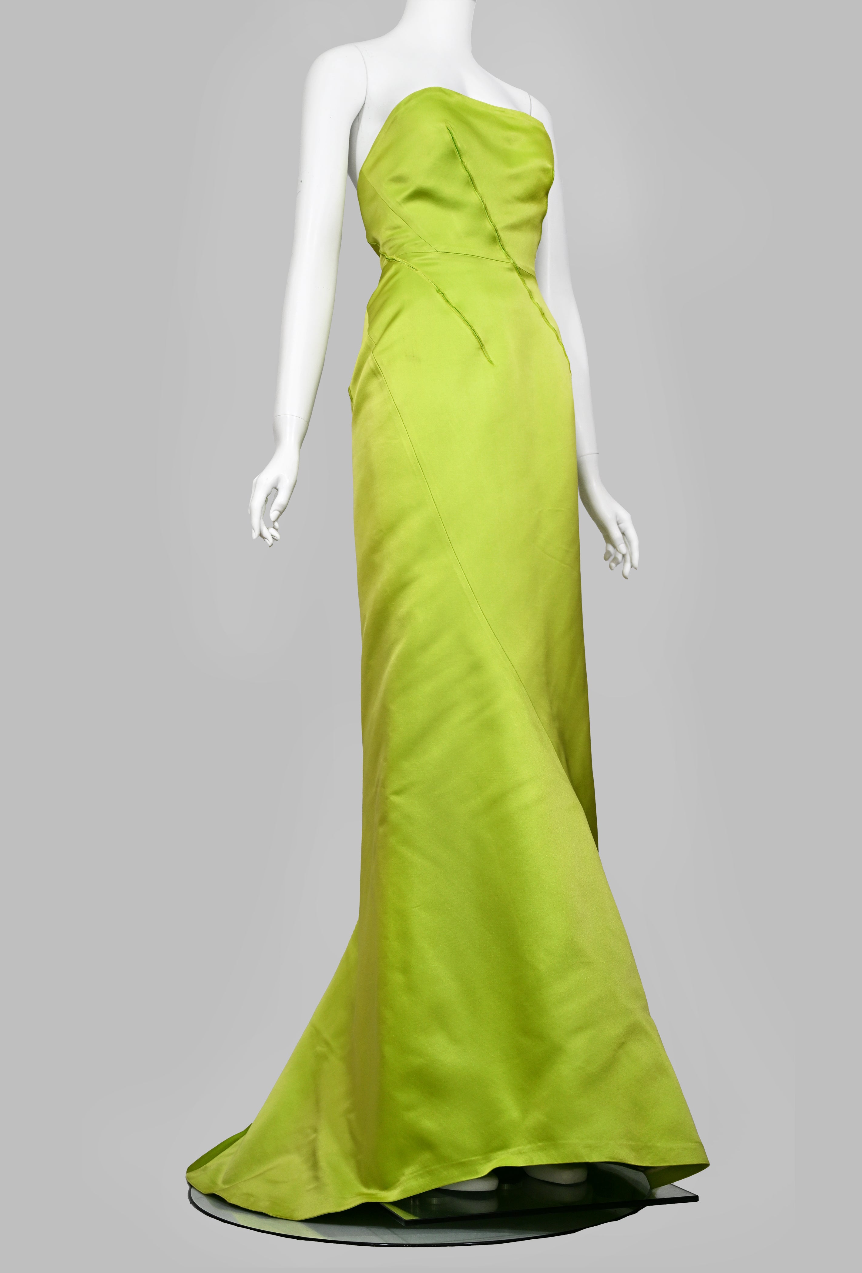 Nina Ricci by Olivier Theyskens 2007 Silk Gown