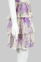 Valentino Lilac Skirt Set