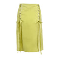 Valentino SS 2004 Skirt w Corset Detail