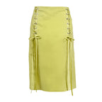 Valentino SS 2004 Skirt w Corset Detail