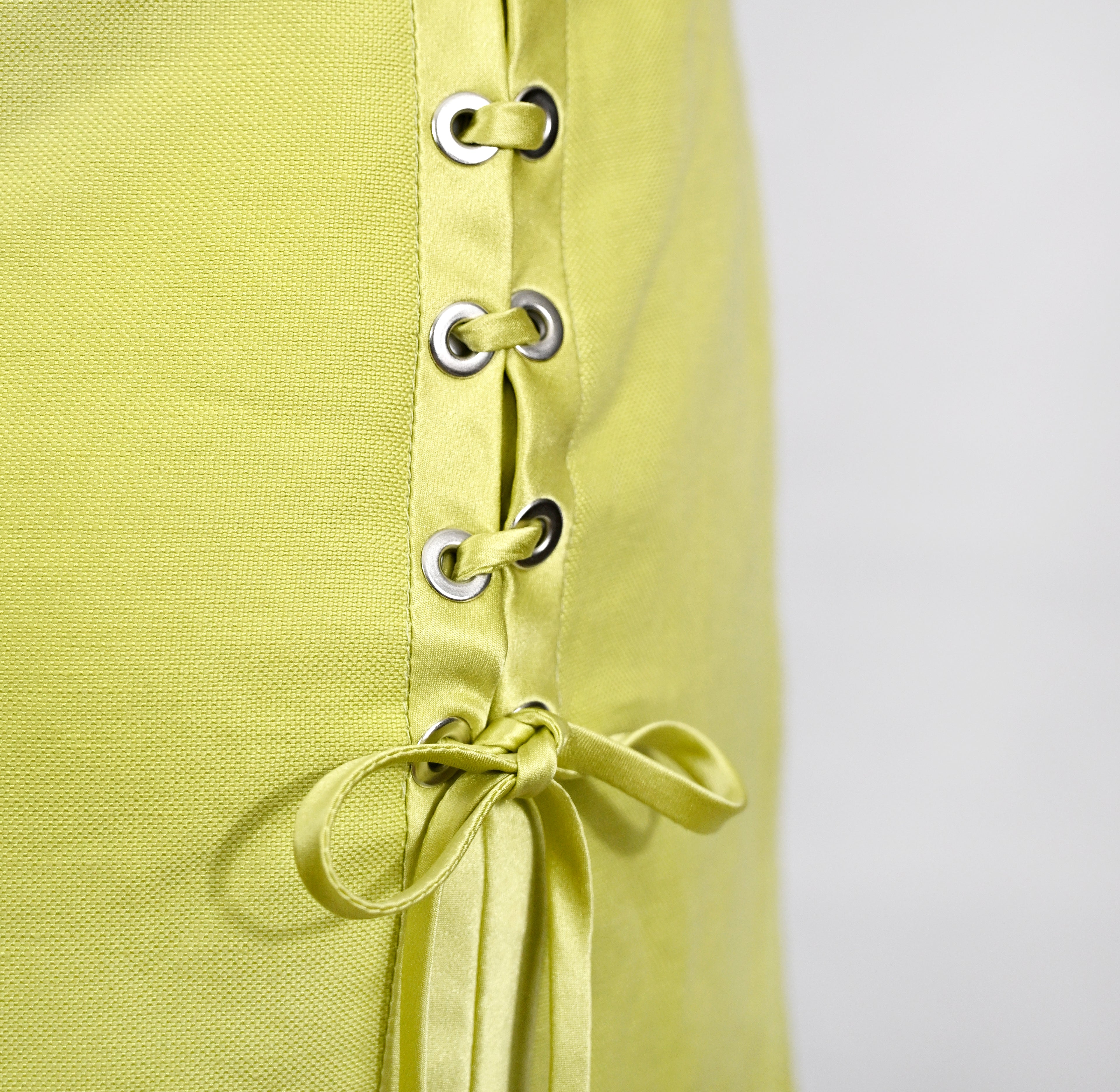 Valentino SS 2004 Skirt w Corset Detail