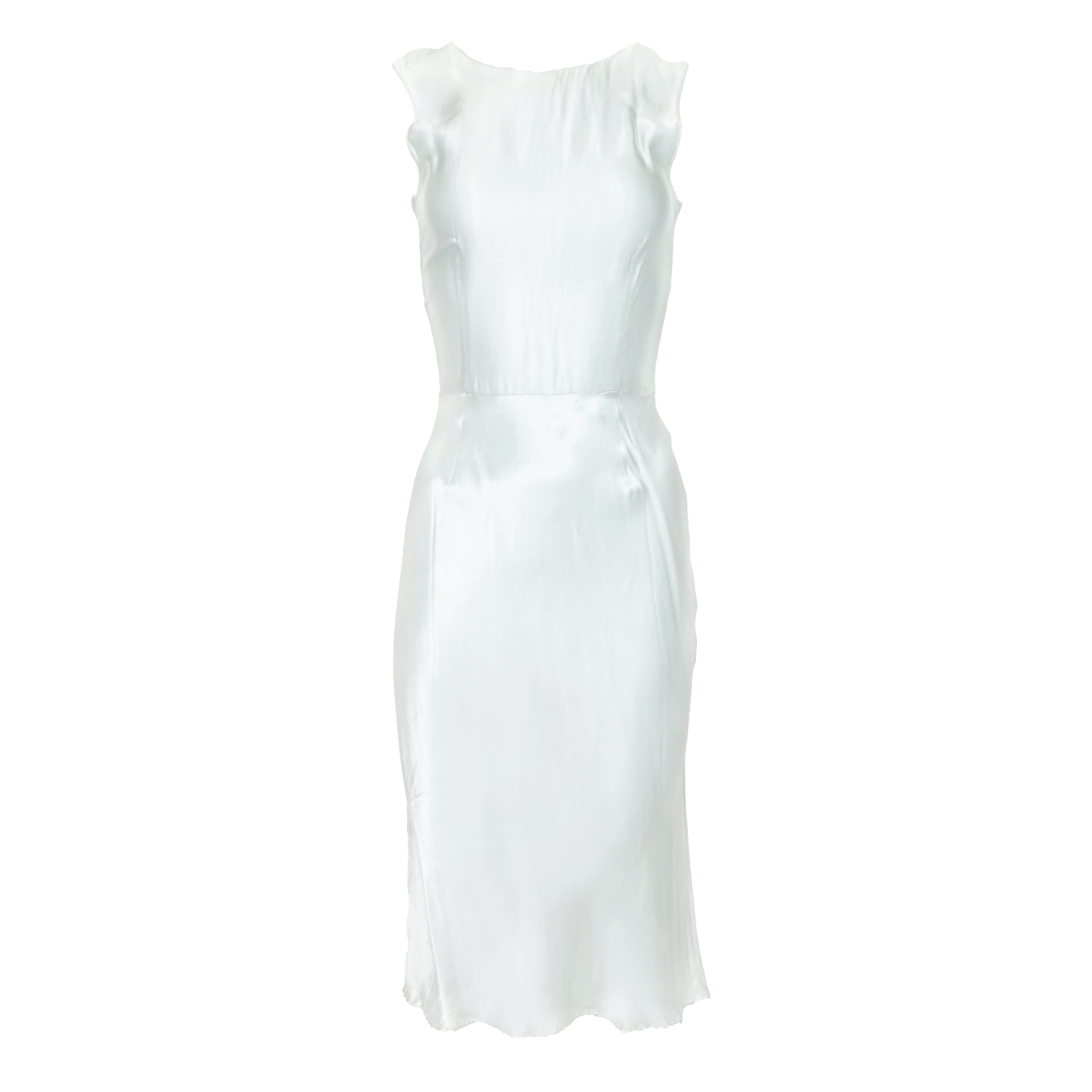MIU MIU FW 1995 Shimmering Satin Dress