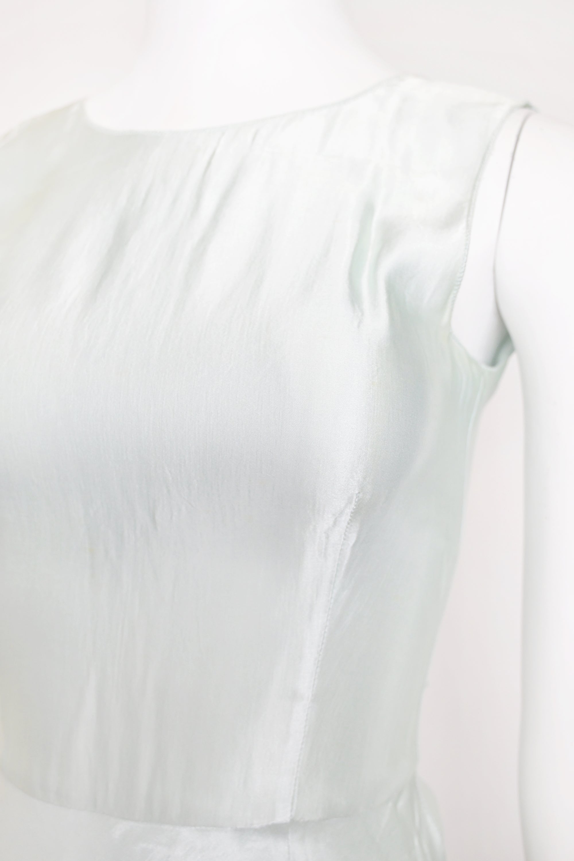 MIU MIU FW 1995 Shimmering Satin Dress