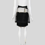 Comme des Garçons FW 2004 Runway Brocade Coat and Skirt Set