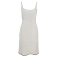 Prada SS 1999 Canvas Dress with Raw Hem