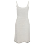 Prada SS 1999 Canvas Dress with Raw Hem