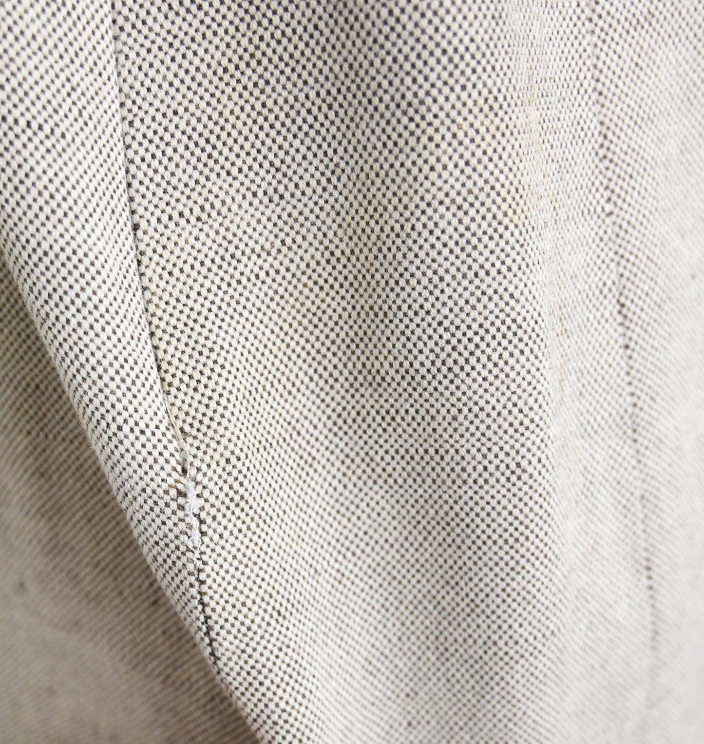 Prada SS 1999 Canvas Dress with Raw Hem