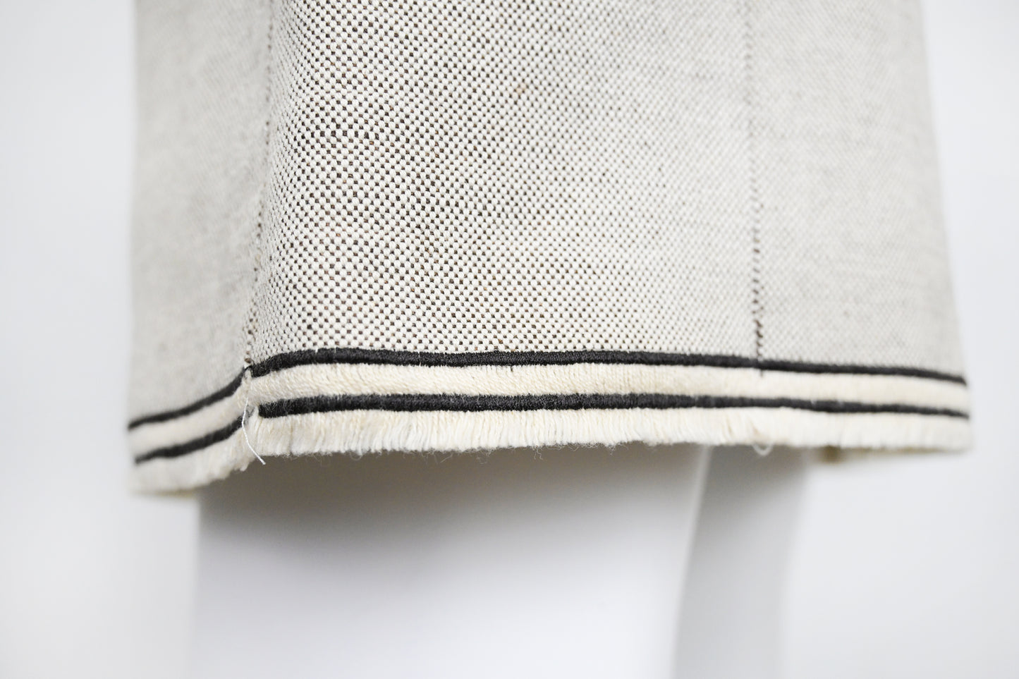 Prada SS 1999 Canvas Dress with Raw Hem