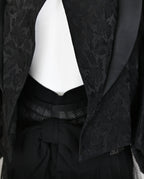 Comme des Garçons FW 2004 Runway Brocade Coat and Skirt Set