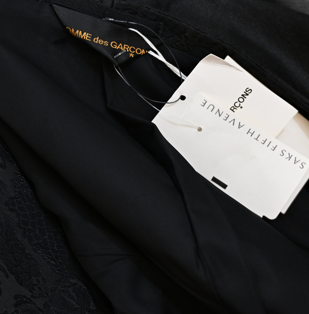 Comme des Garçons FW 2004 Runway Brocade Coat and Skirt Set