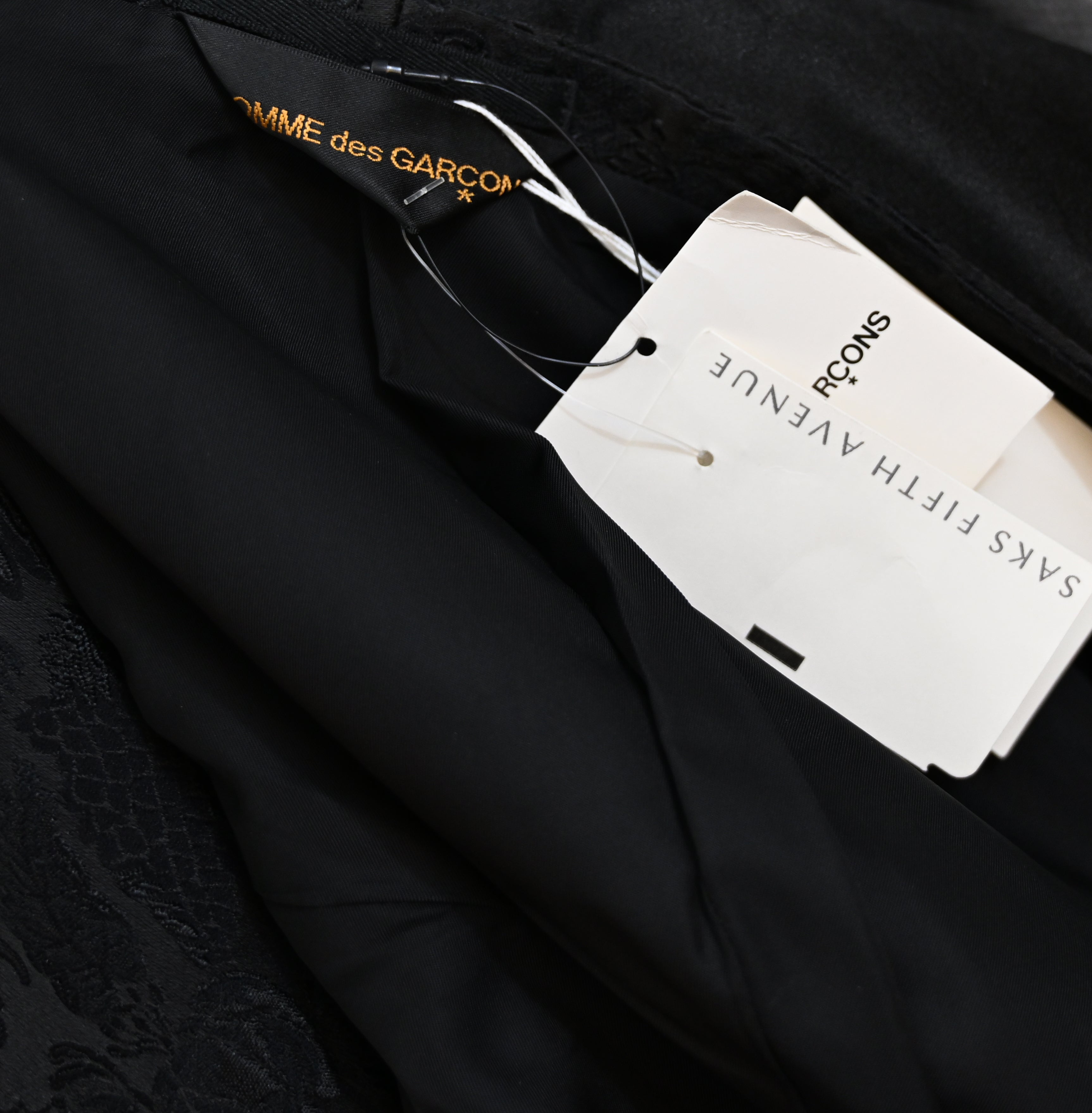 Comme des Garçons FW 2004 Runway Brocade Coat and Skirt Set