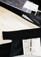 Comme des Garçons FW 2004 Runway Brocade Coat and Skirt Set