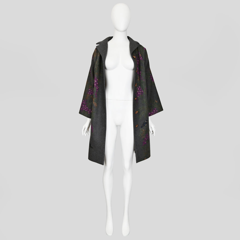 Dolce & Gabbana 1998 Handpainted Wool Coat