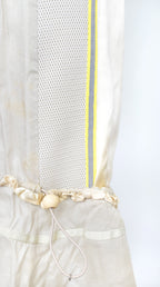 MIU MIU FW 1999 Silk Dress w Neoprene Tech Accents