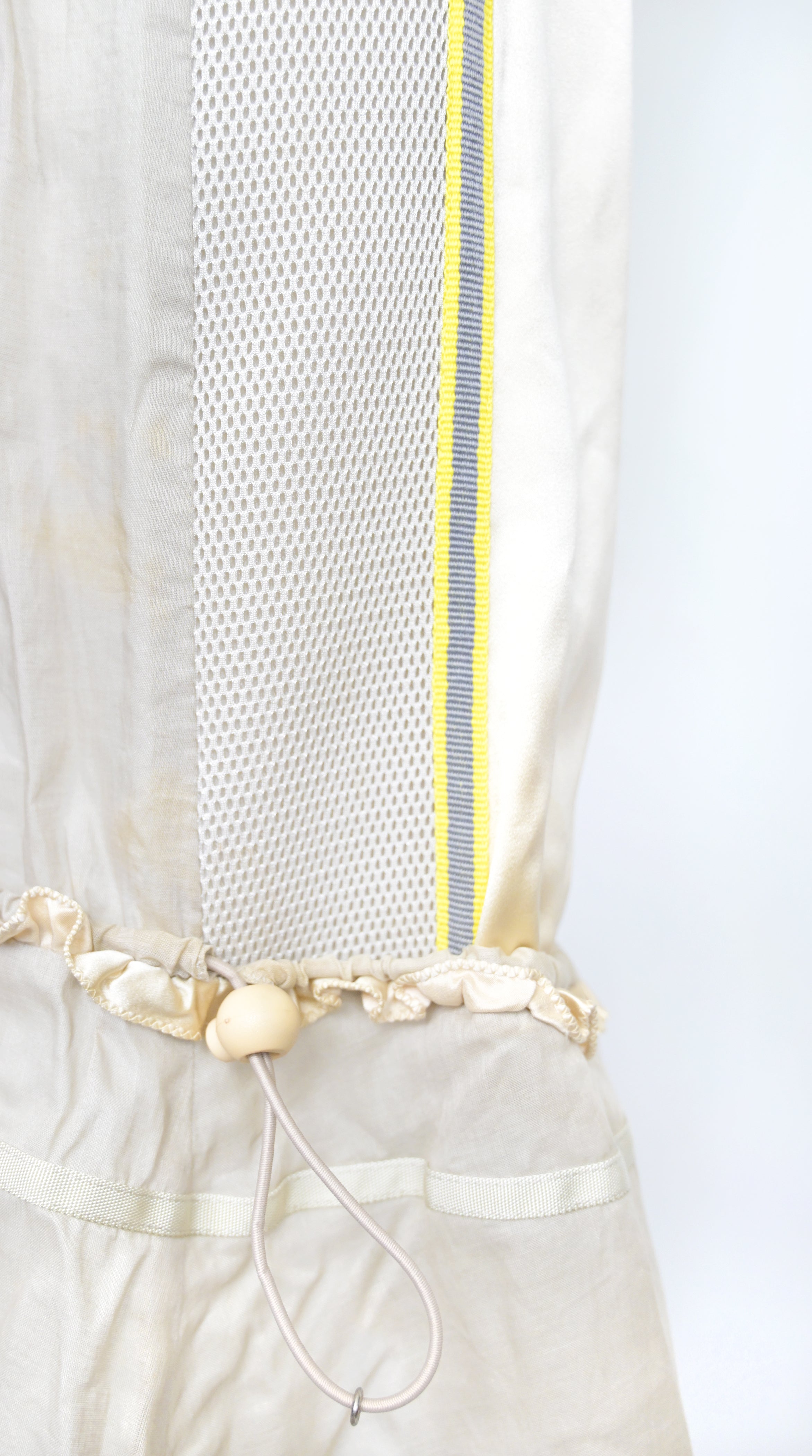 MIU MIU FW 1999 Silk Dress w Neoprene Tech Accents