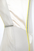 MIU MIU FW 1999 Silk Dress w Neoprene Tech Accents