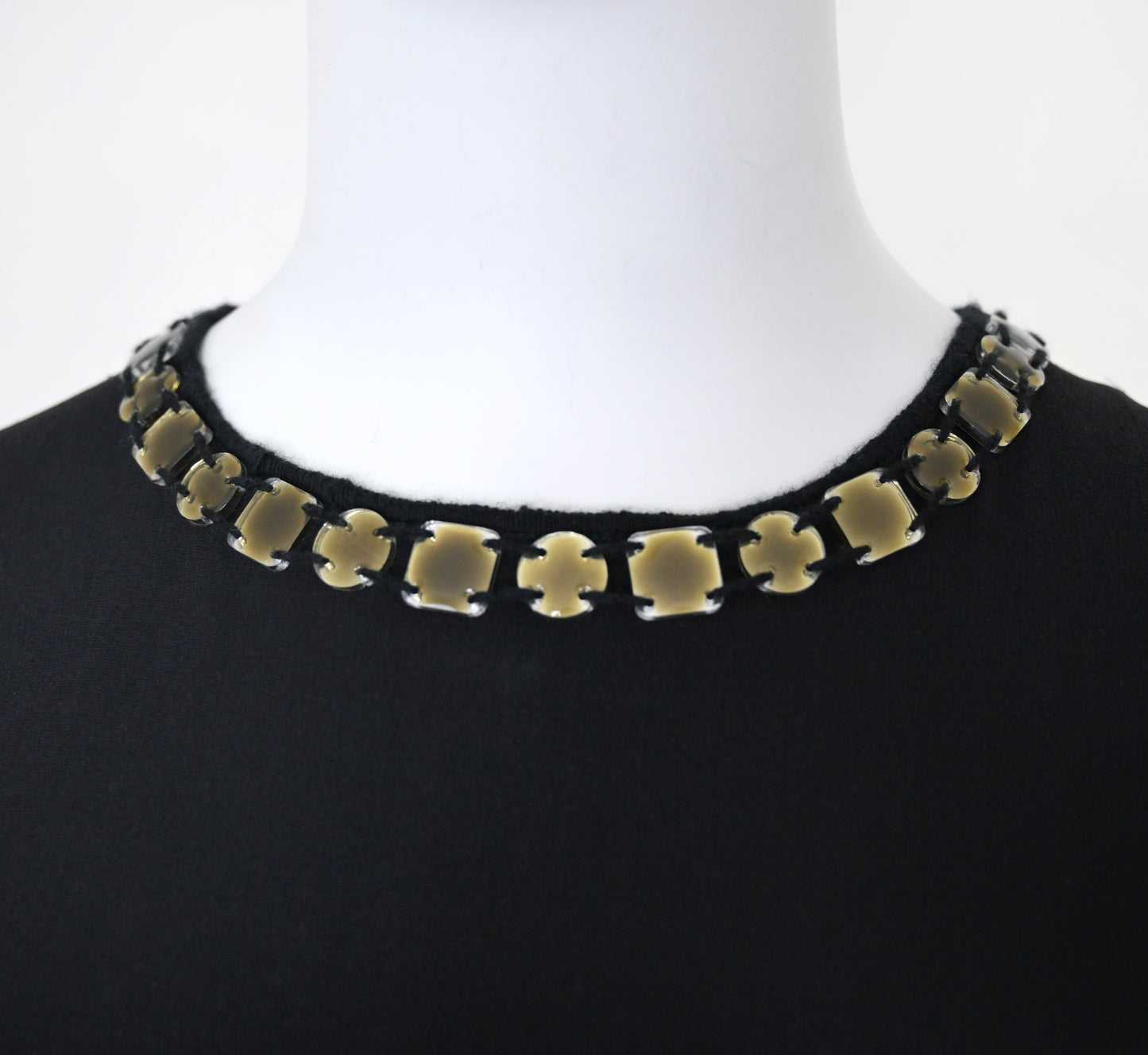 Prada FW 1999 Gem Embellished Silk Skirt Set