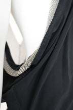 Prada 2002 Silk Blouse with Chainmail