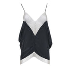 Prada 2002 Silk Blouse with Chainmail