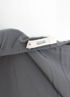 Prada 2002 Chainmail Trim Silk Skirt