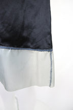 Prada SS 1998 Silk Dress with Latex Trim