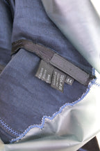 Prada SS 1998 Silk Dress with Latex Trim