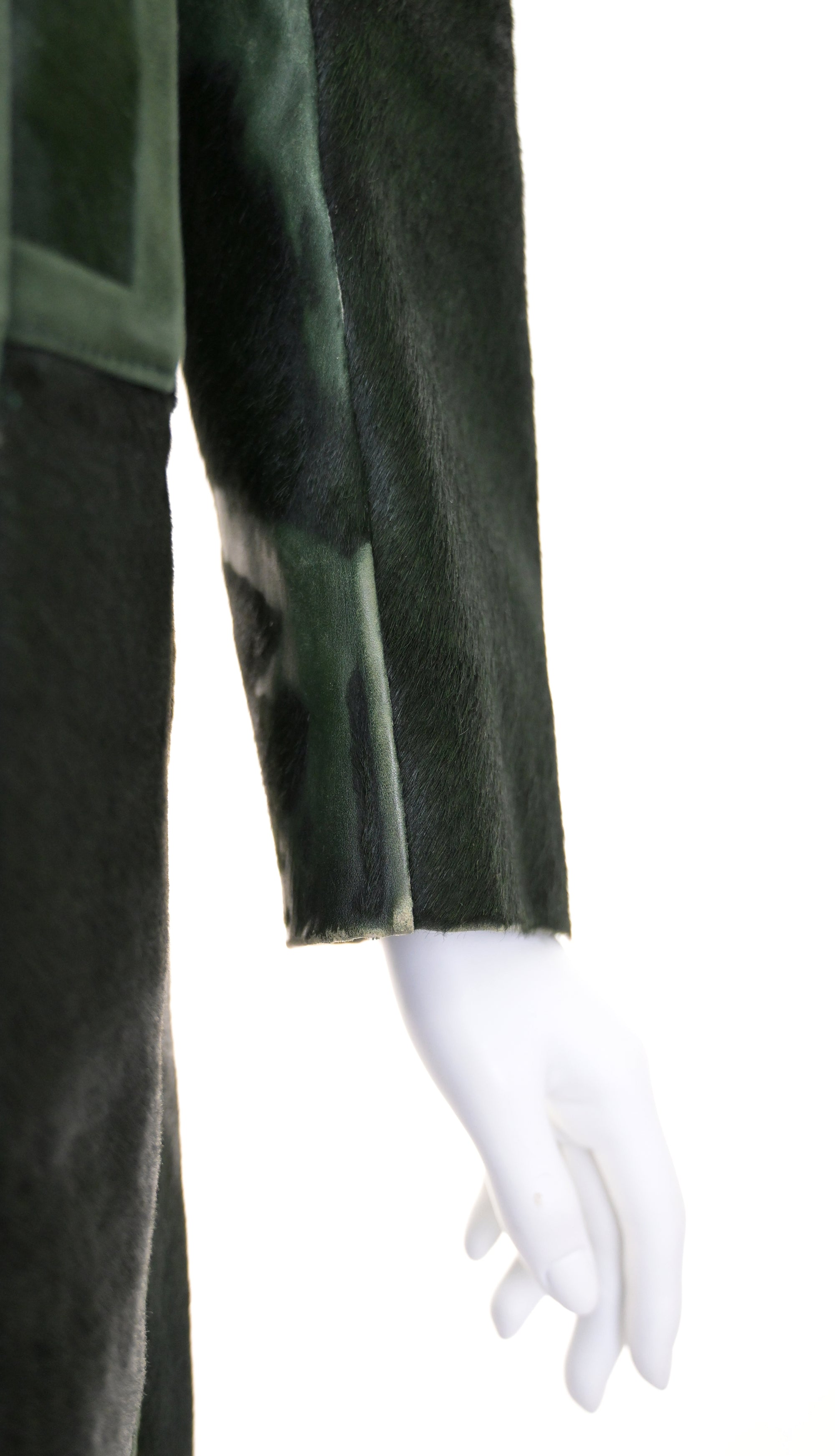 Prada FW 1996 Ponyhair &amp; Suede Coat *