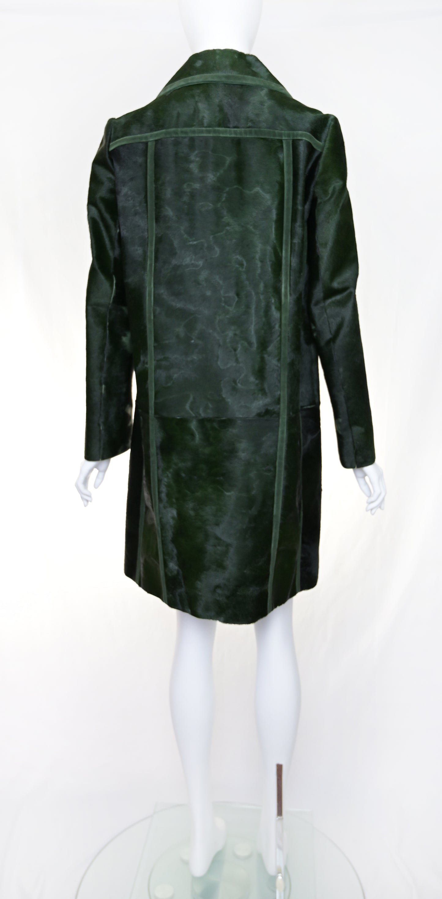 Prada FW 1996 Ponyhair & Suede Coat *