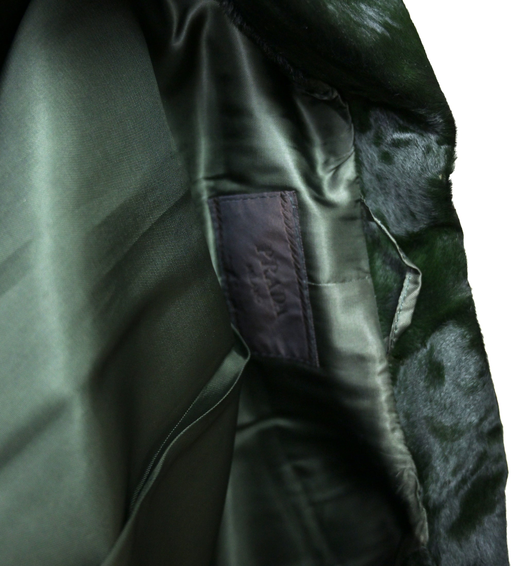 Prada FW 1996 Ponyhair &amp; Suede Coat *