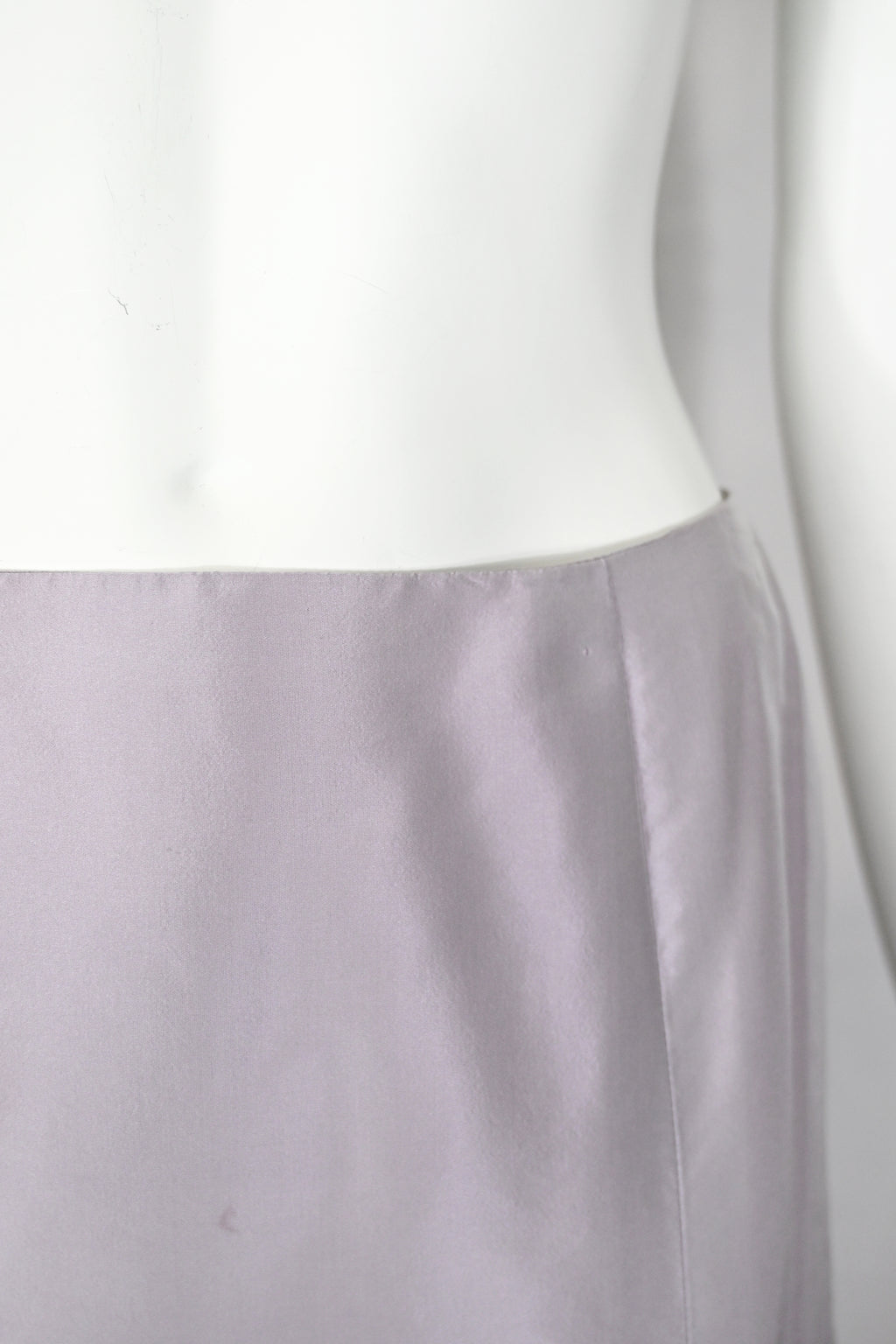 Oscar de la Renta SS 2003 Taffeta Ruffle Skirt