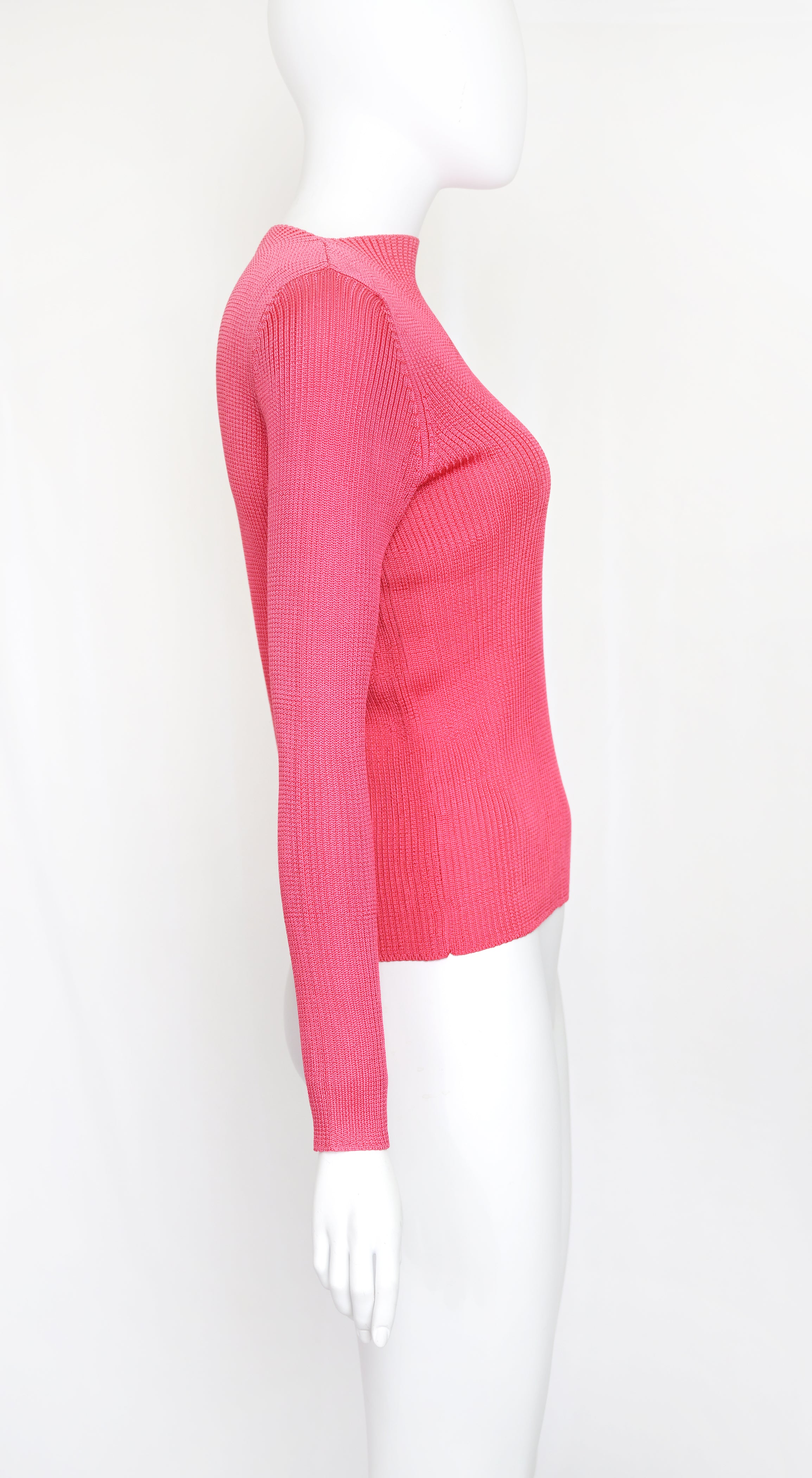 Prada Pure Silk Knit Blouse