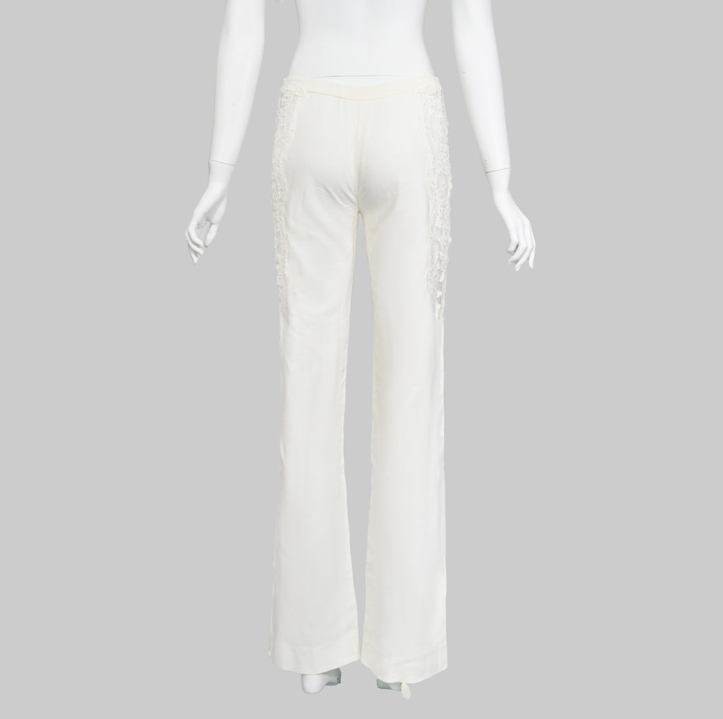 Valentino Lace Hips Trousers