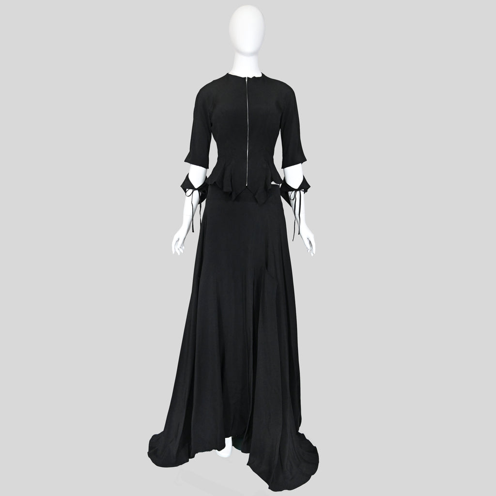 Yohji Yamamoto SS 2000 Silk Skirt Set
