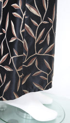 Prada SS 1997 Leaf Print Silk Skirt