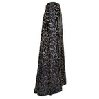 Prada SS 1997 Leaf Print Silk Skirt