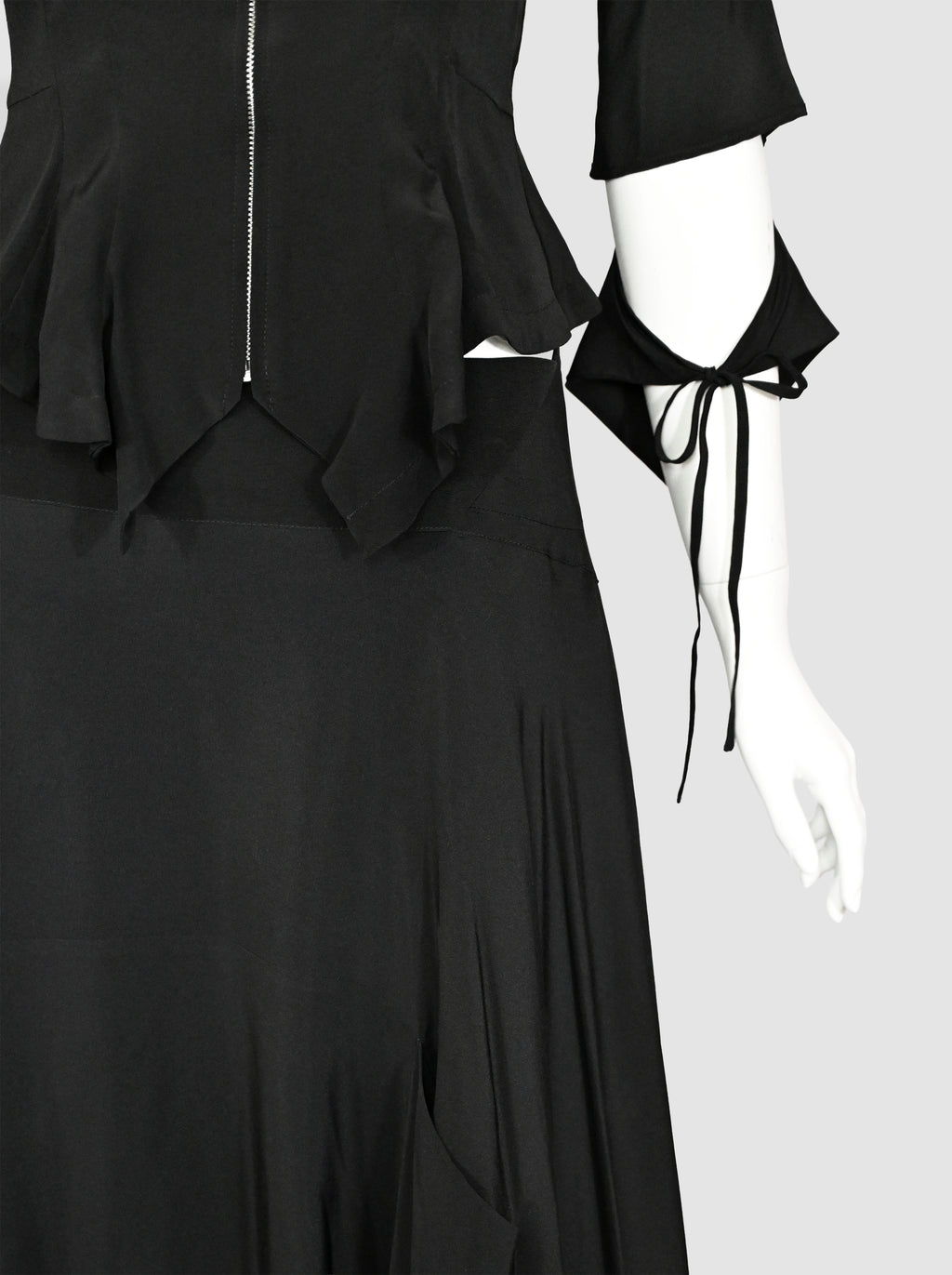 Yohji Yamamoto SS 2000 Silk Skirt Set