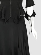 Yohji Yamamoto SS 2000 Silk Skirt Set