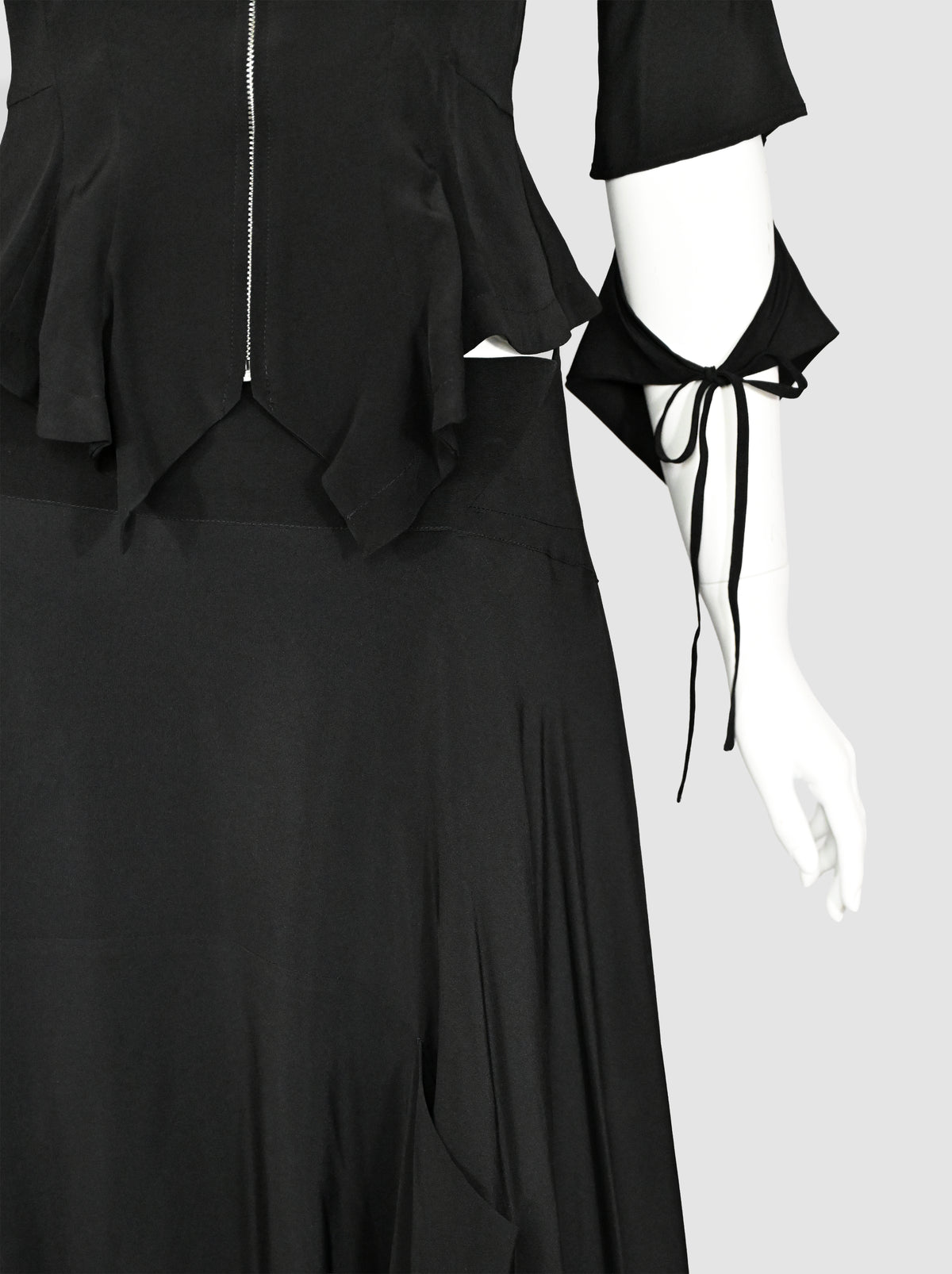 Yohji Yamamoto SS 2000 Silk Skirt Set