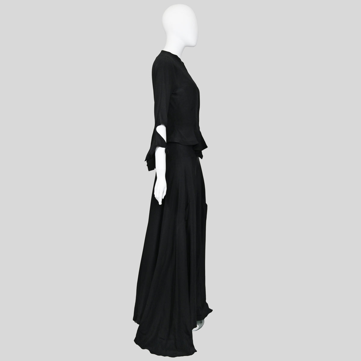 Yohji Yamamoto SS 2000 Silk Skirt Set