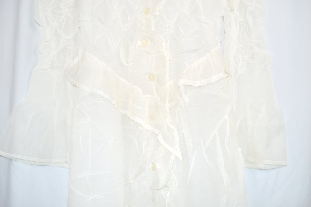 Yoshiki Hishinuma 1997 Sheer Organza Gown