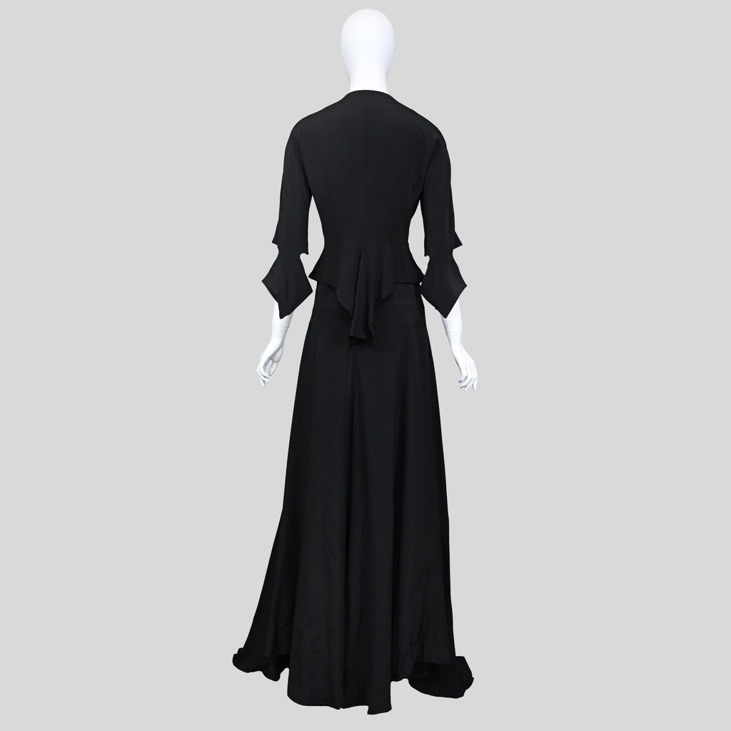 Yohji Yamamoto SS 2000 Silk Skirt Set