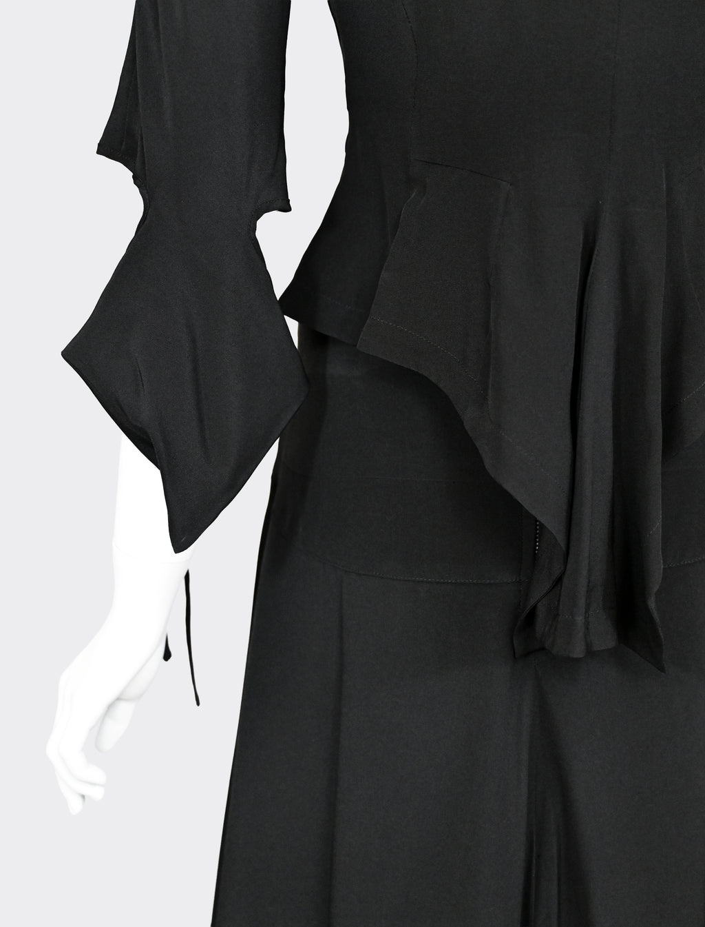 Yohji Yamamoto SS 2000 Silk Skirt Set
