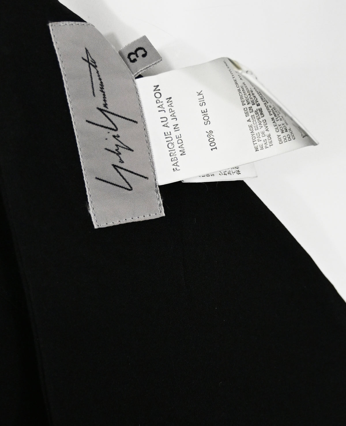 Yohji Yamamoto SS 2000 Silk Skirt Set